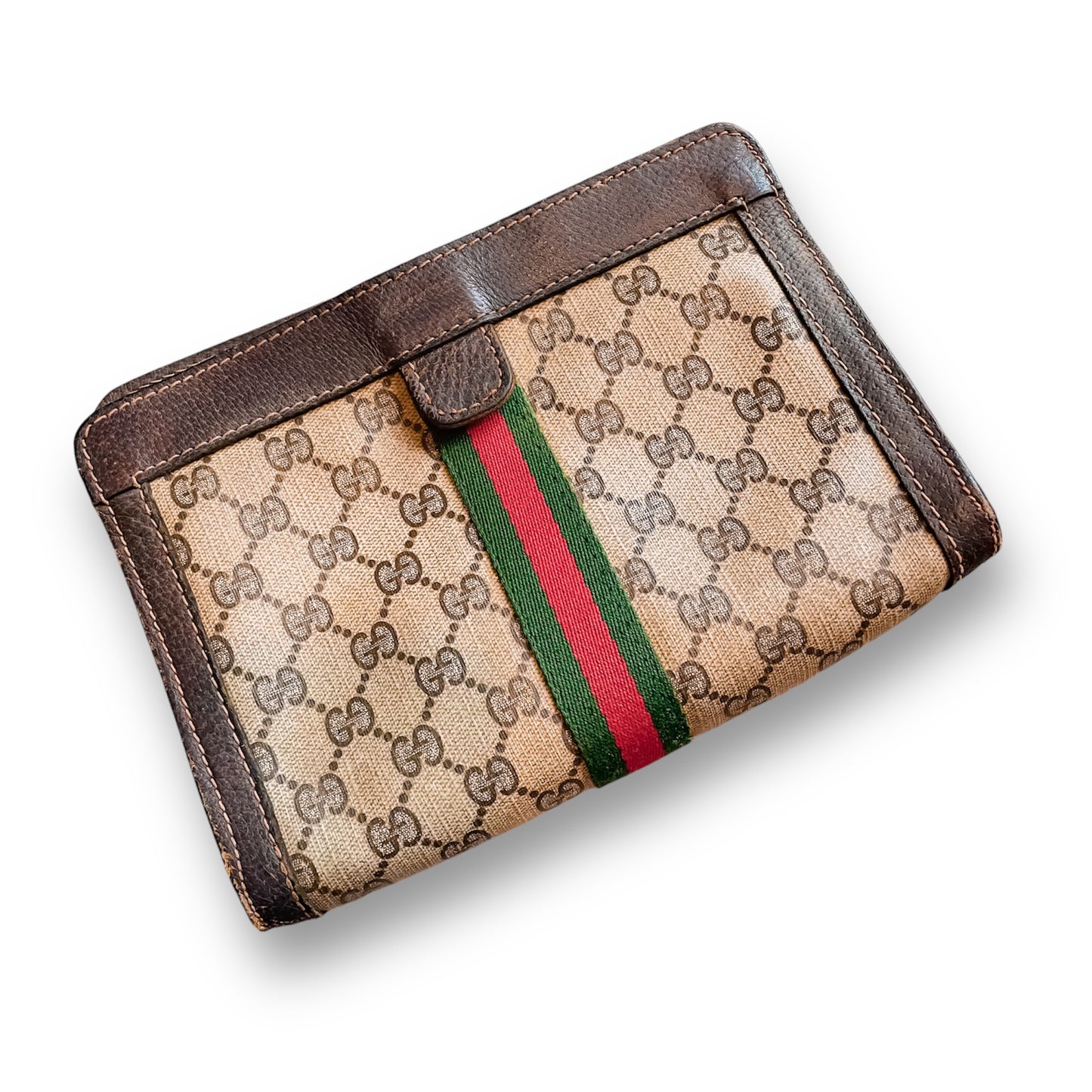 Gucci Guccissima Clutch Crossbody Bag