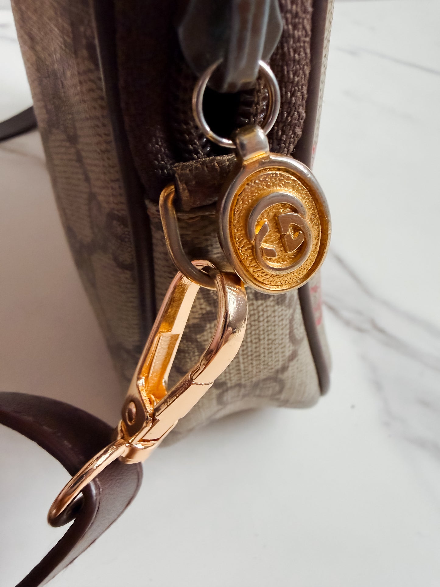 Gucci Guccissima Clutch as crossbody
