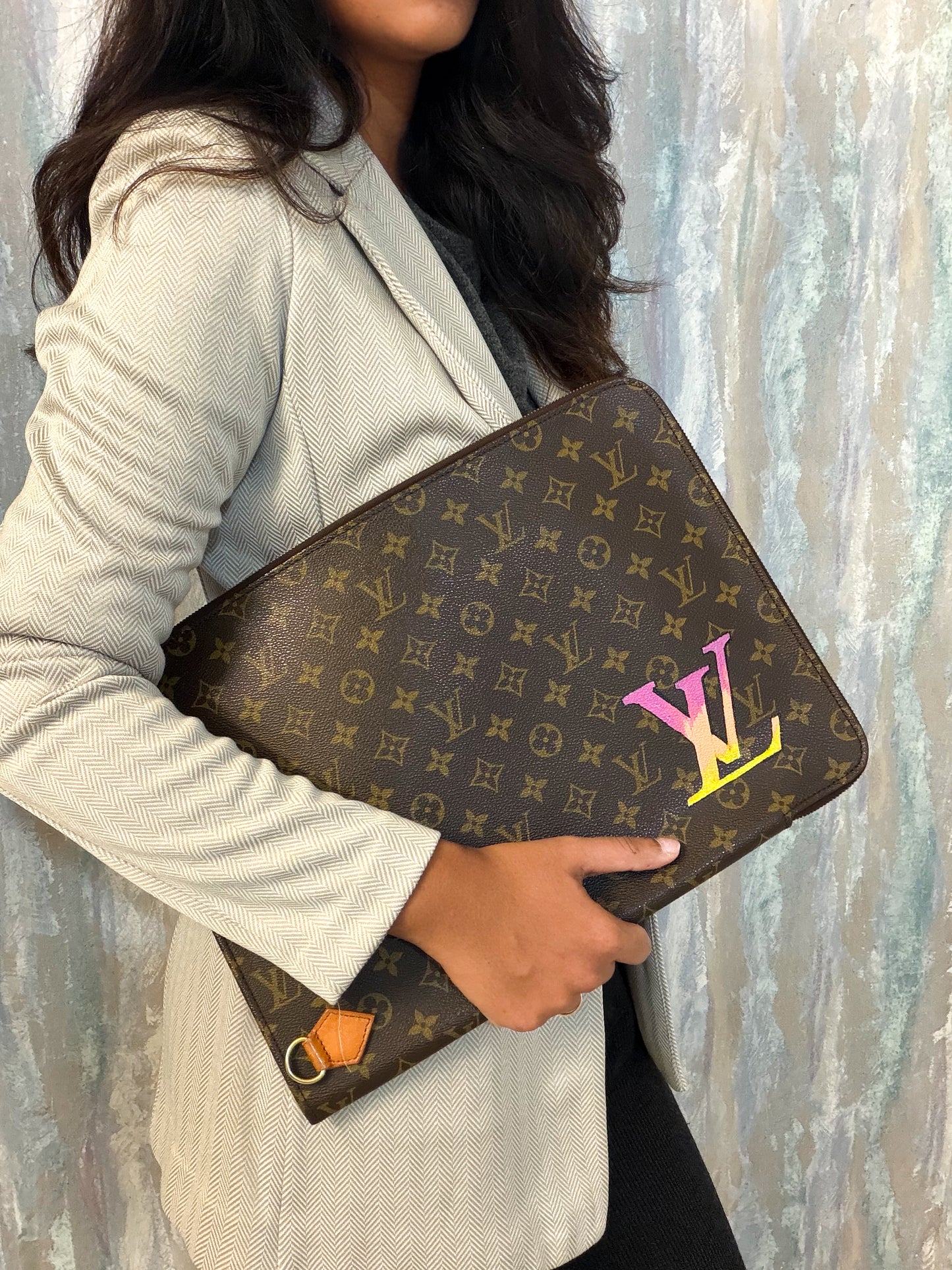 Louis Vuitton Monogram laptop document case