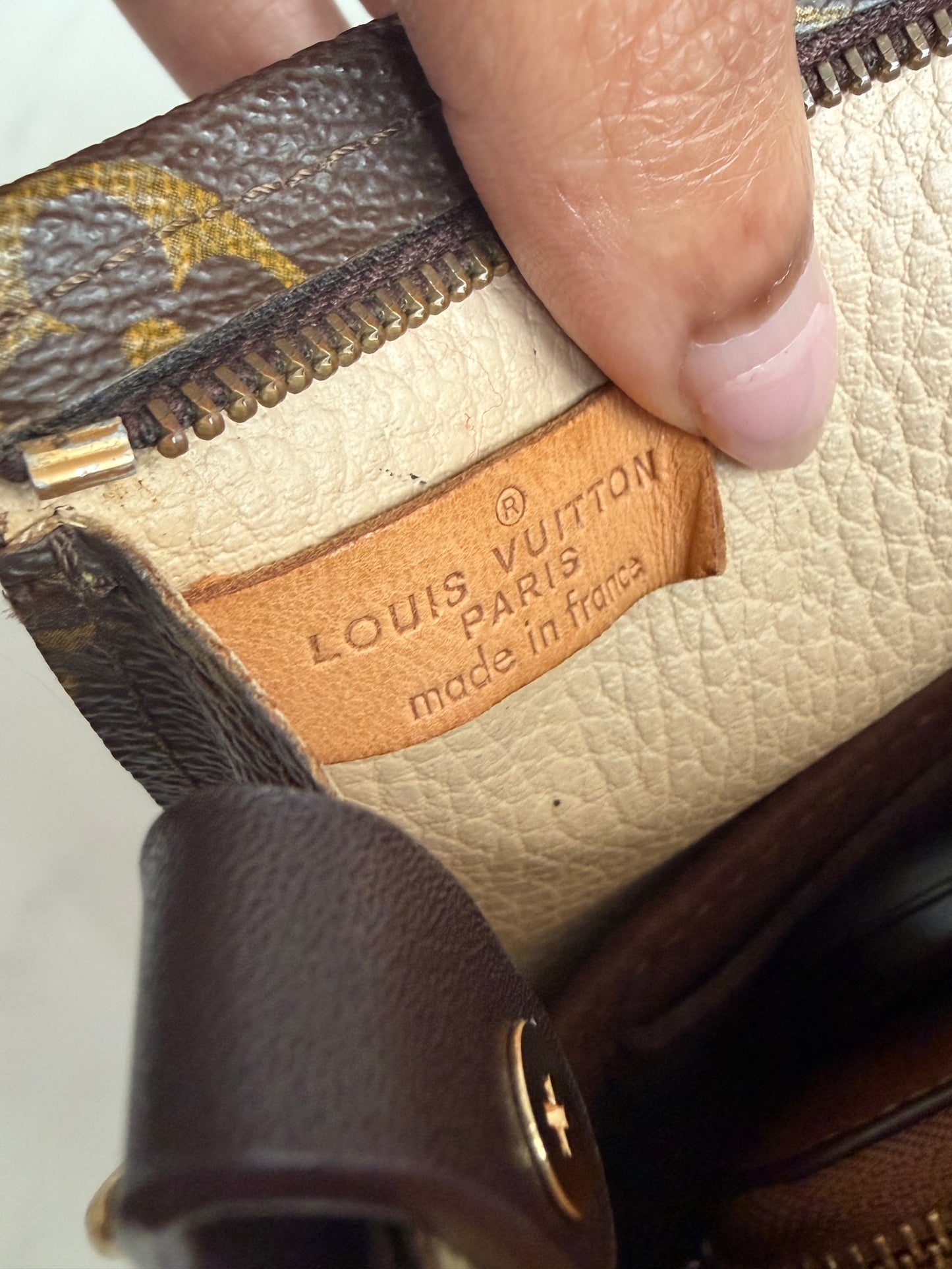 Louis Vuitton Monogram Toilette Clutch as crossbody