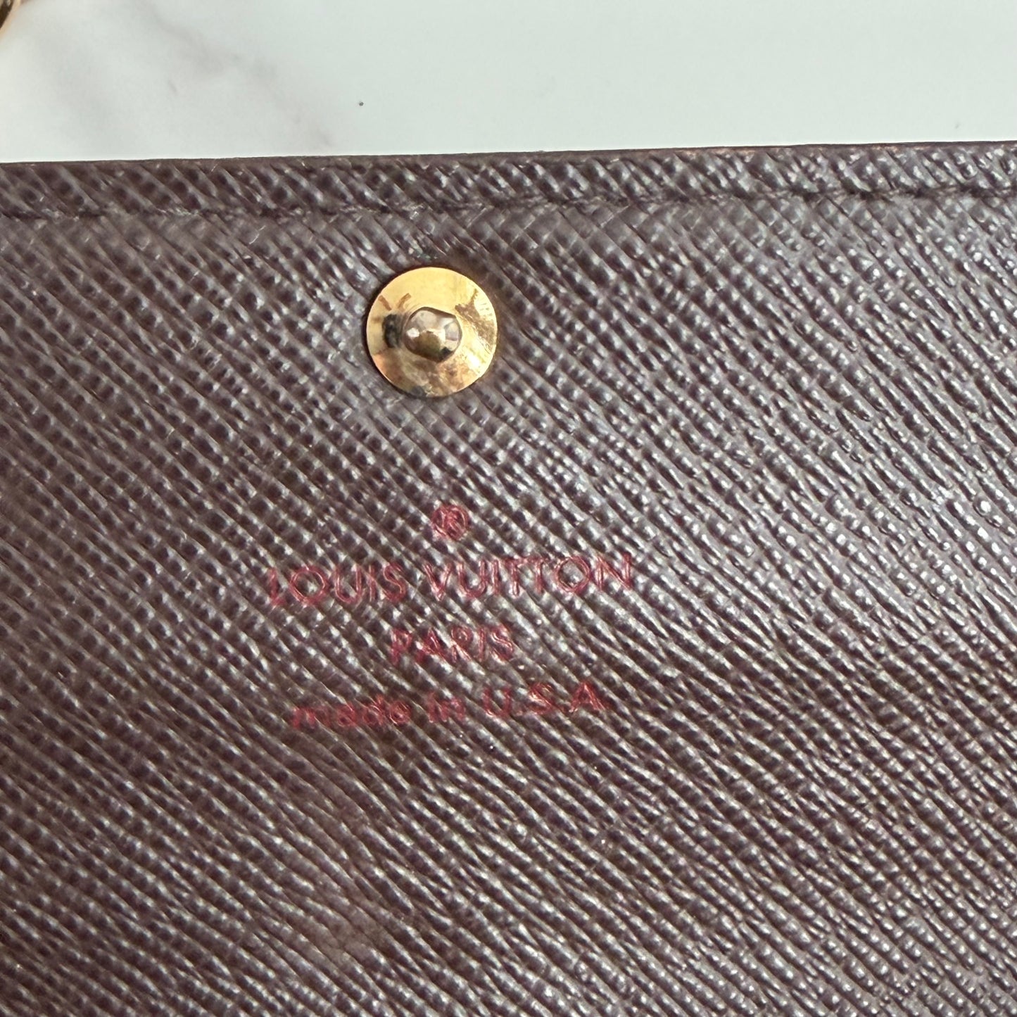 Authentic Louis Vuitton Sarah Wallet on strap