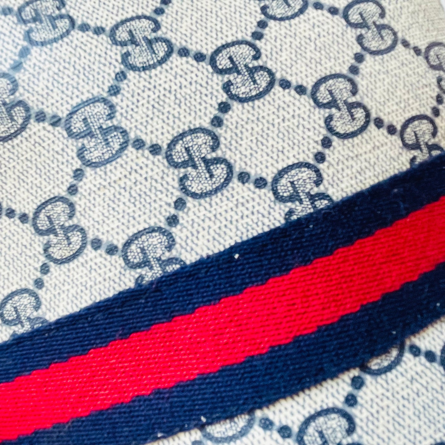 Authentic Gucci GG Clutch reworked as Crossbody