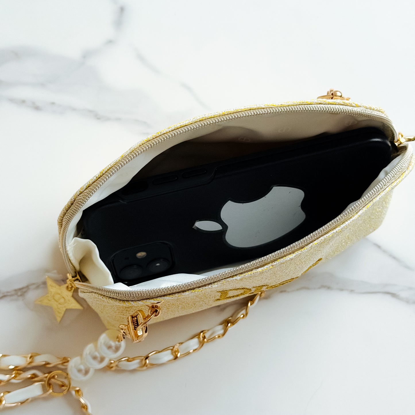 Dior Beaute Reworked Makeup Pouch with strap