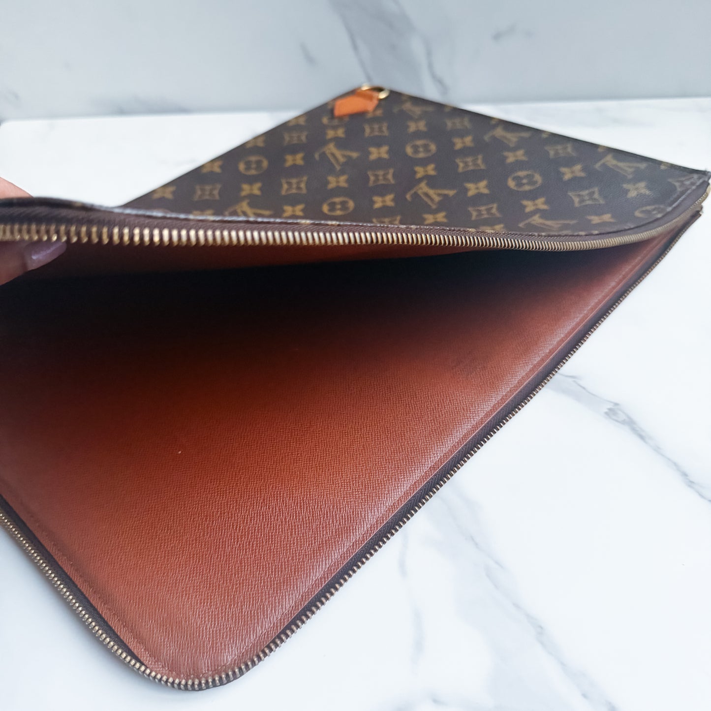Louis Vuitton Monogram laptop document case