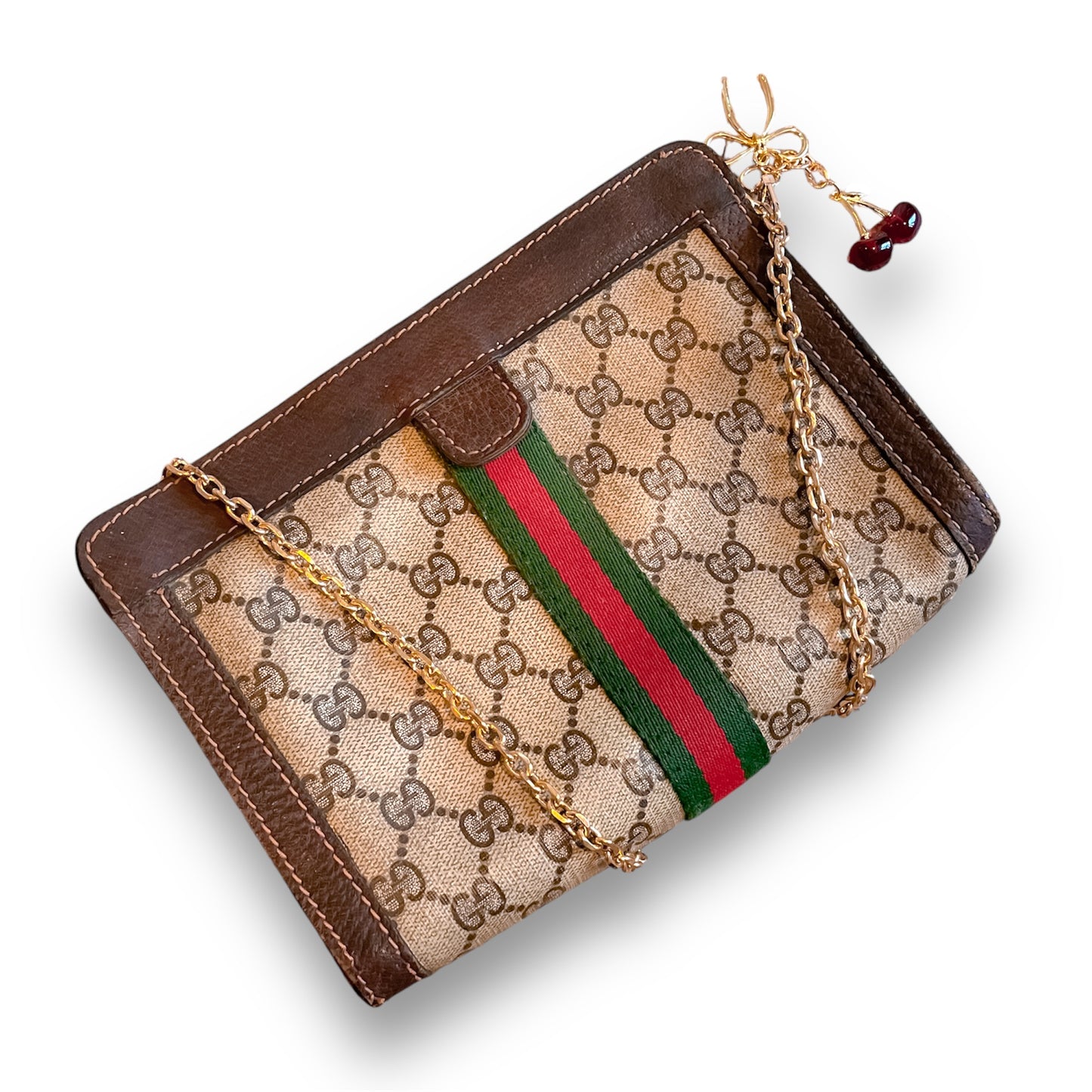 Gucci Guccissima Clutch Crossbody Bag