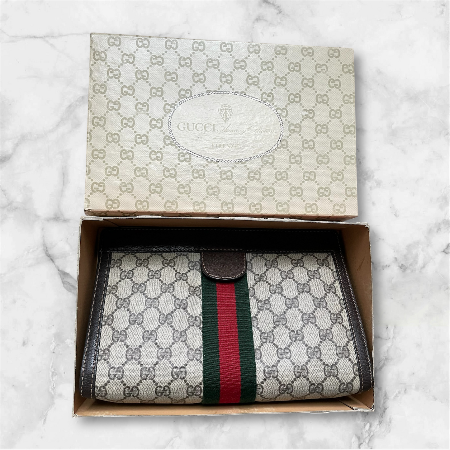 GUCCI Guccissima Crossbody with Box