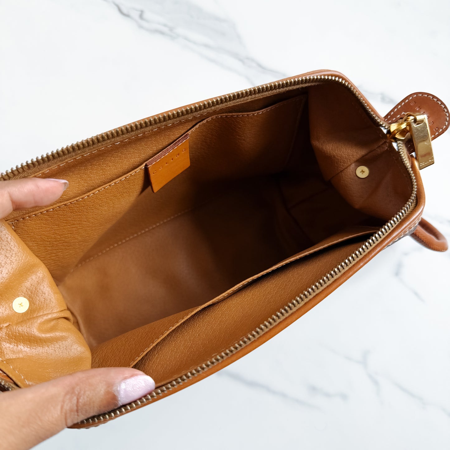 Authentic Celine clutch as crossbody