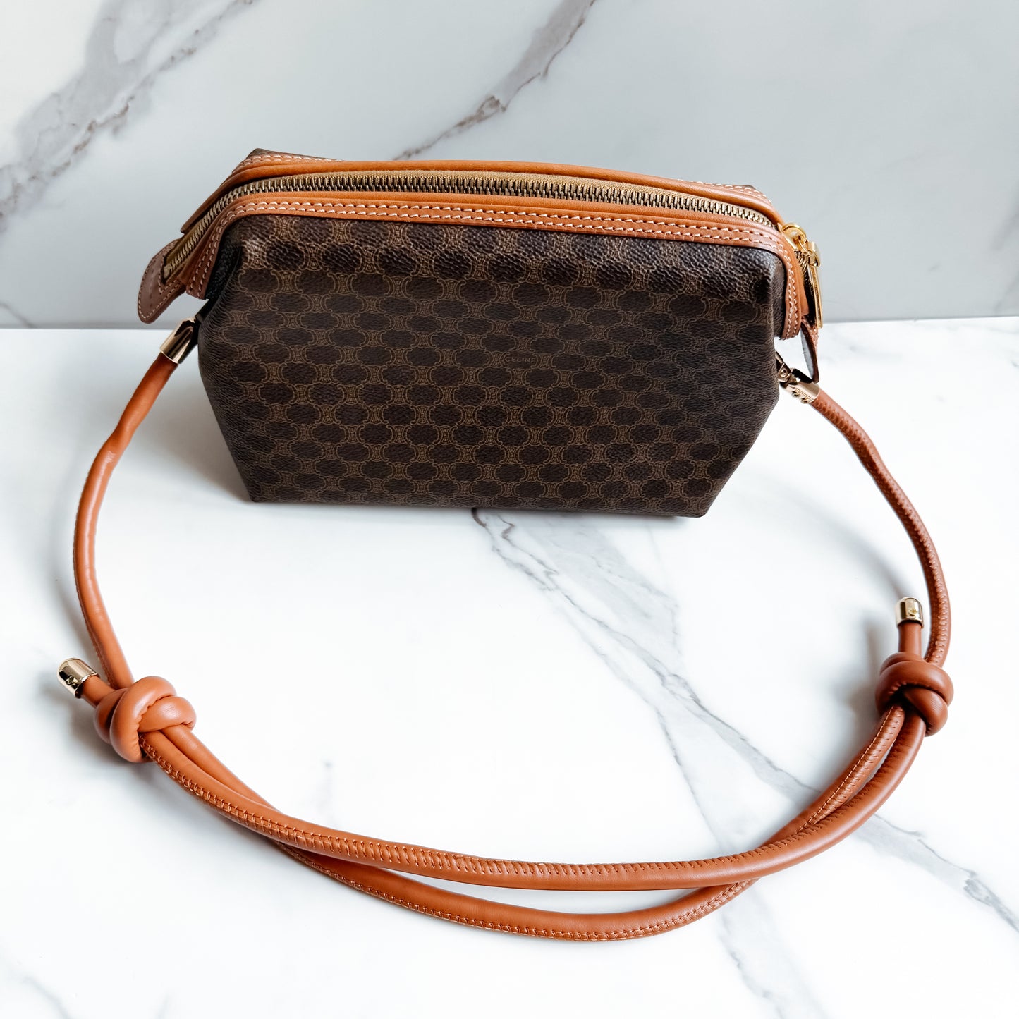 Authentic Celine clutch as crossbody