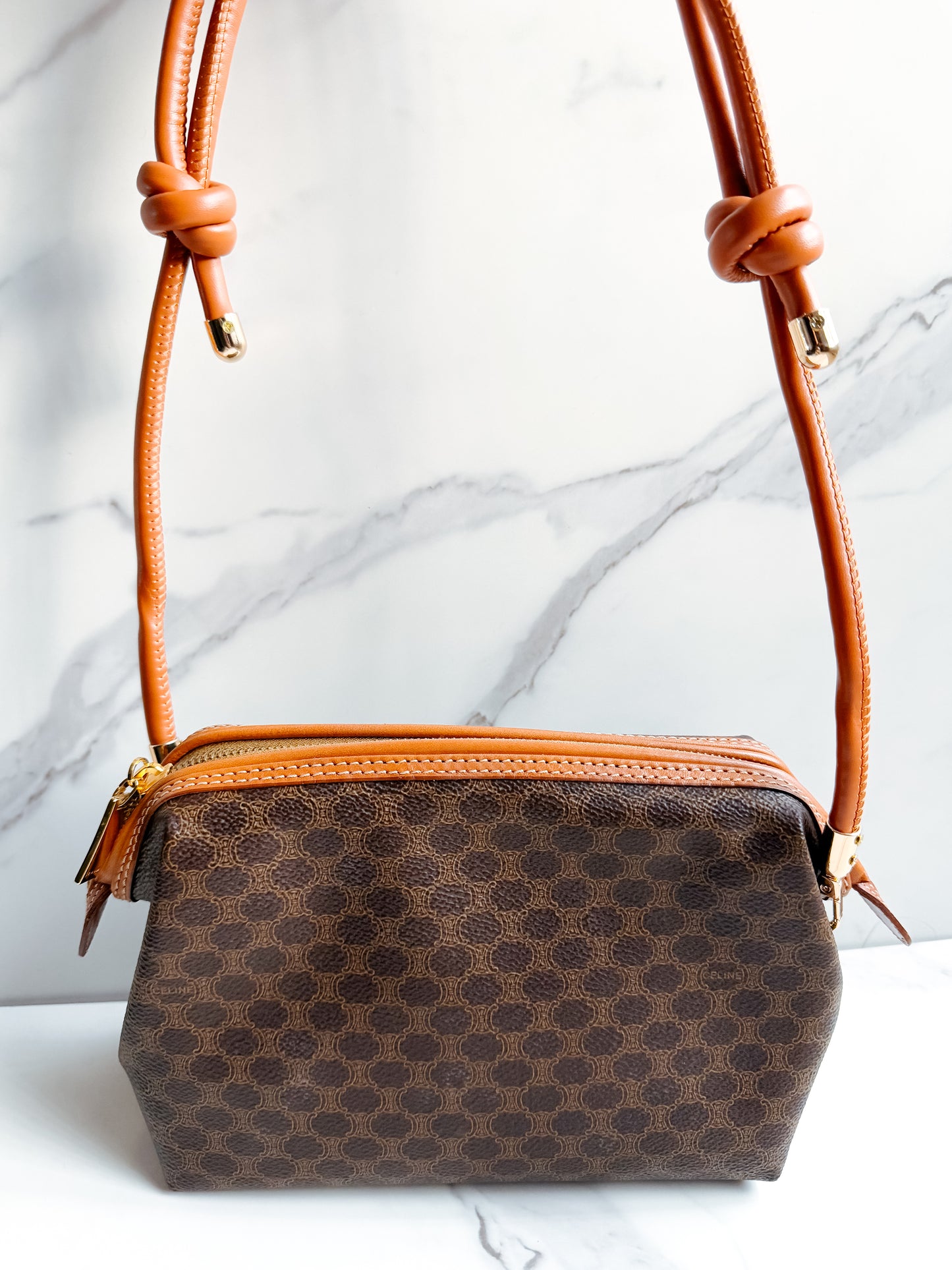 Authentic Celine clutch as crossbody