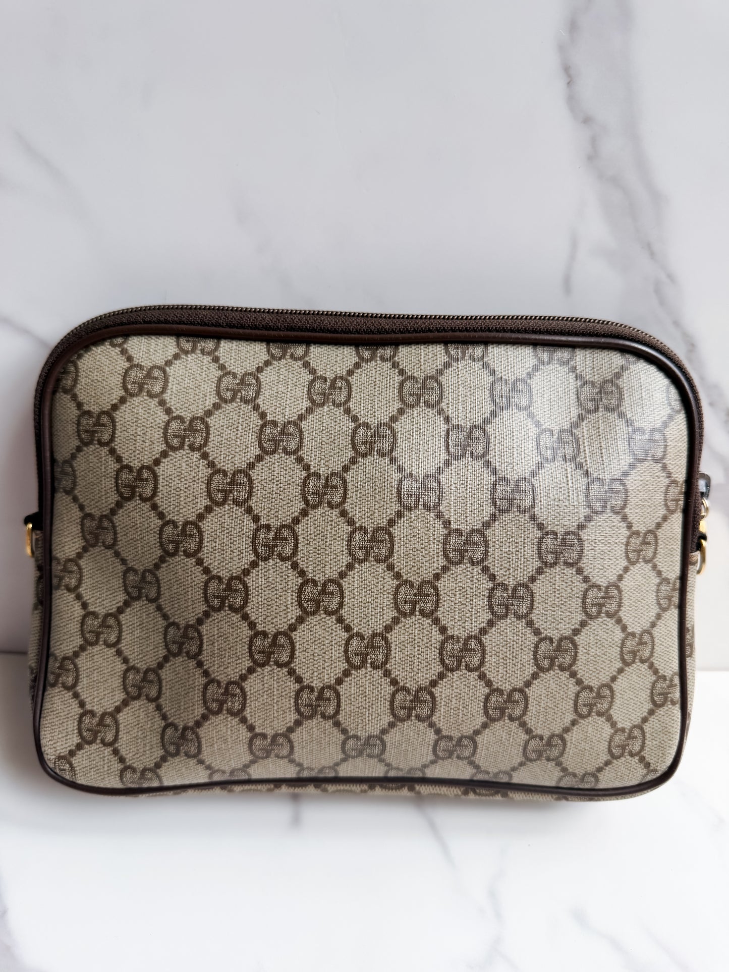 Gucci Guccissima Clutch as crossbody