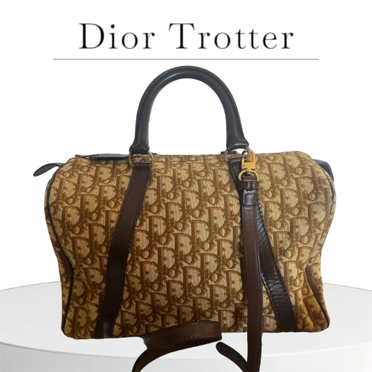 Dior Oblique Trotter Mini Boston Bag