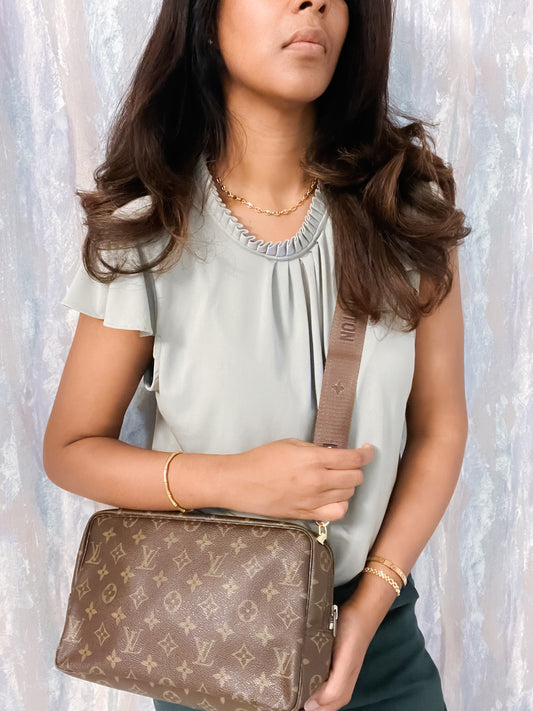 Louis Vuitton upcycled Trousseau crossbody