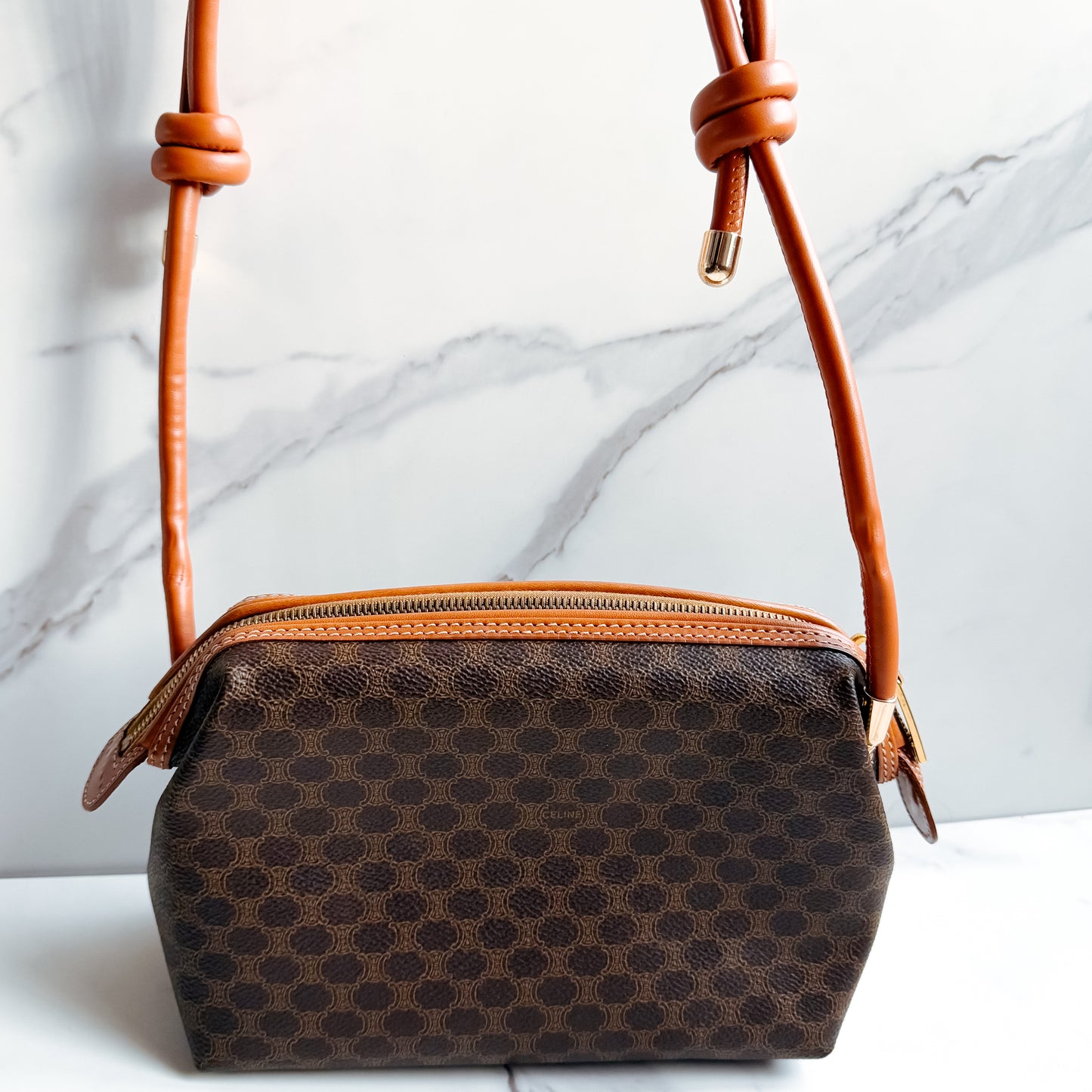 Authentic Celine clutch as crossbody