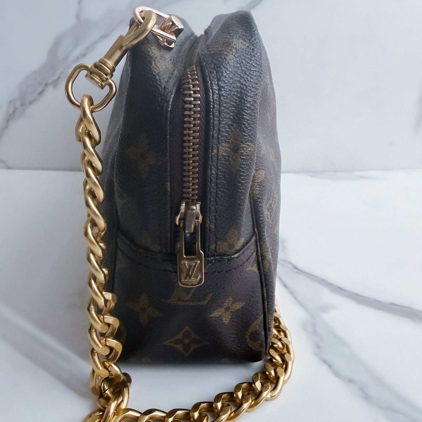 Authentic Louis Vuitton Monogram handpainted crossbody