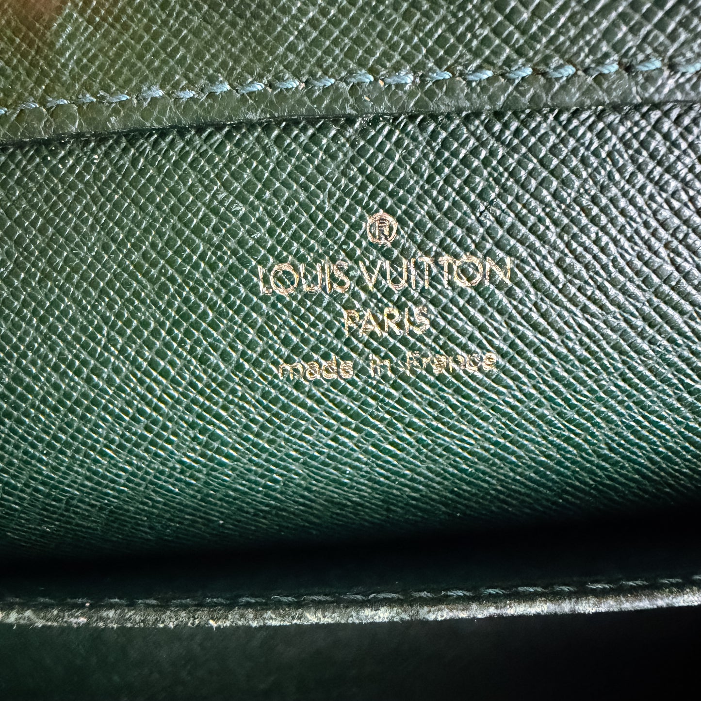 Louis Vuitton Taiga Leather clutch crossbody