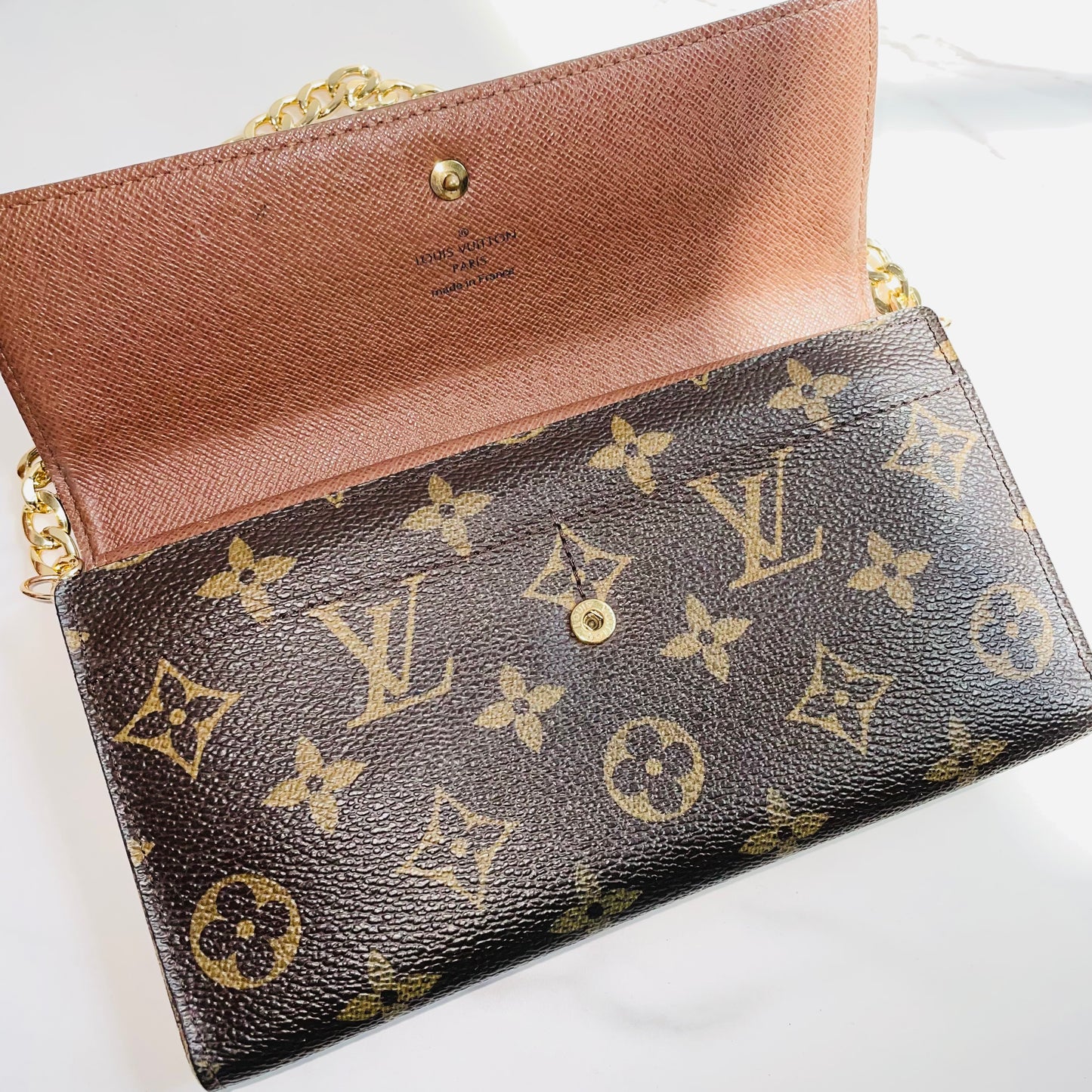 Louis Vuitton International Wallet with strap