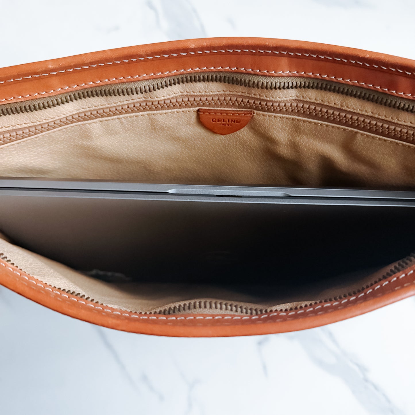 Celine Macadam laptop document case