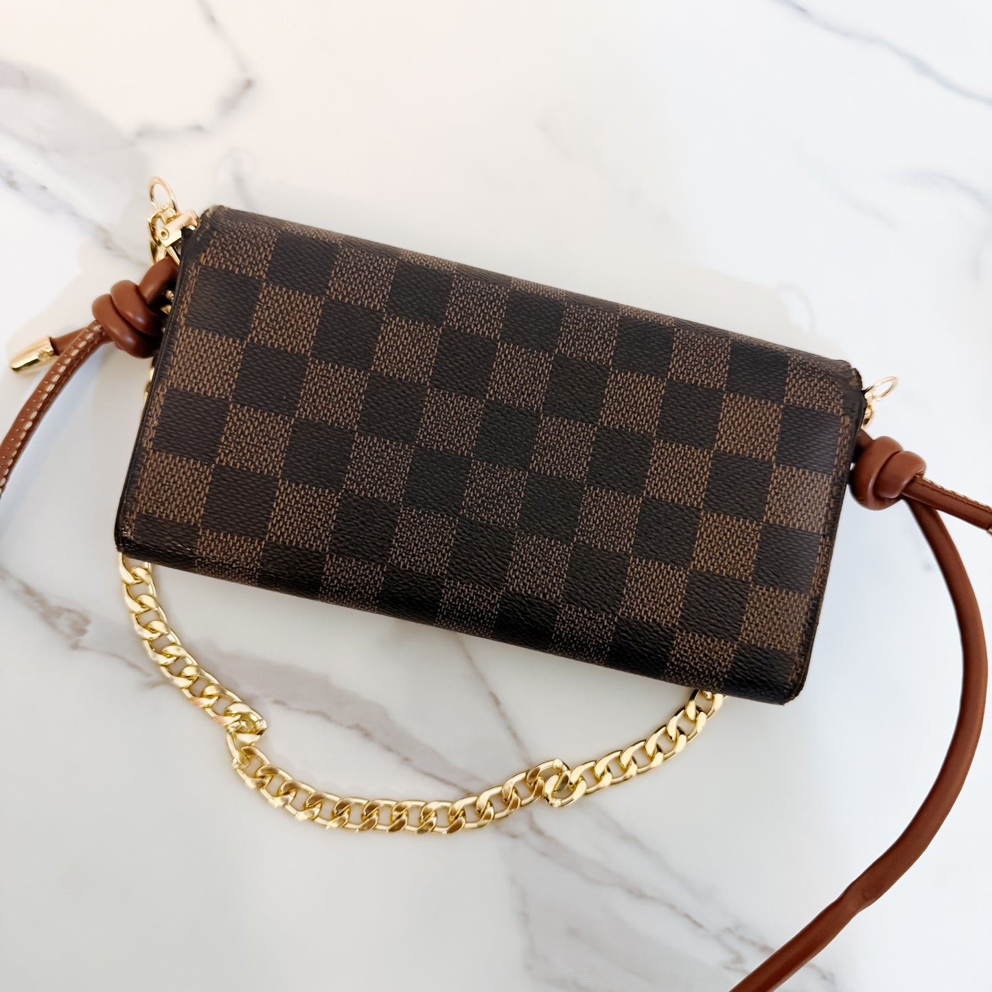Authentic Louis Vuitton Sarah Wallet on strap