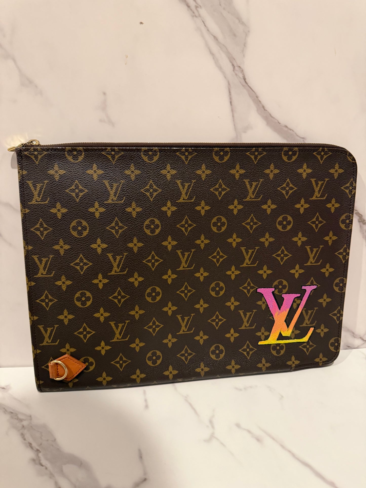 Louis Vuitton Monogram laptop document case