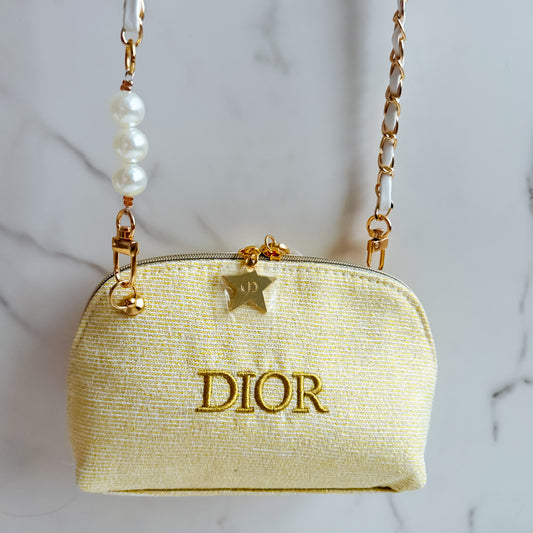 Dior Beaute Reworked Makeup Pouch with strap