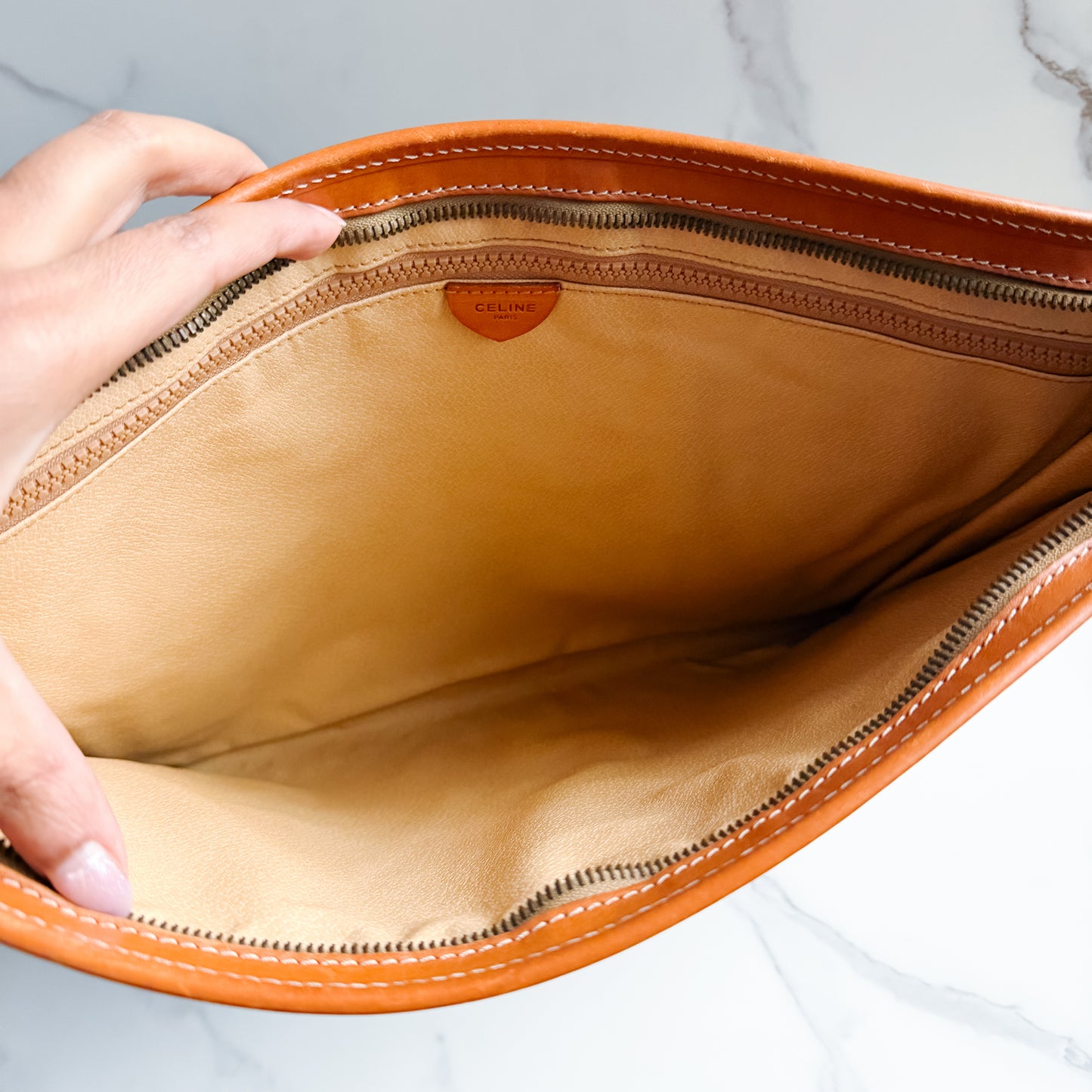 Celine Macadam laptop document case